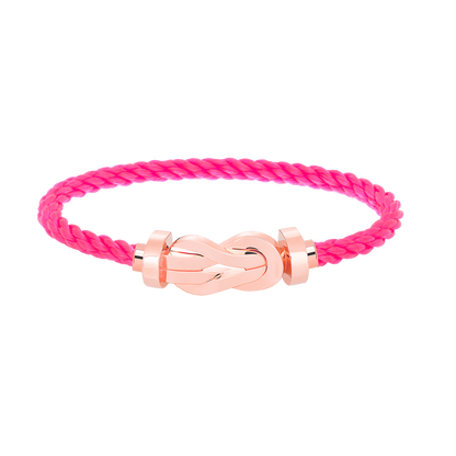 [⭐Seralia]CHANCE LARGE 8 FIGURE BUCKLE NO DIAMOND BRACELET ROSE GOLD