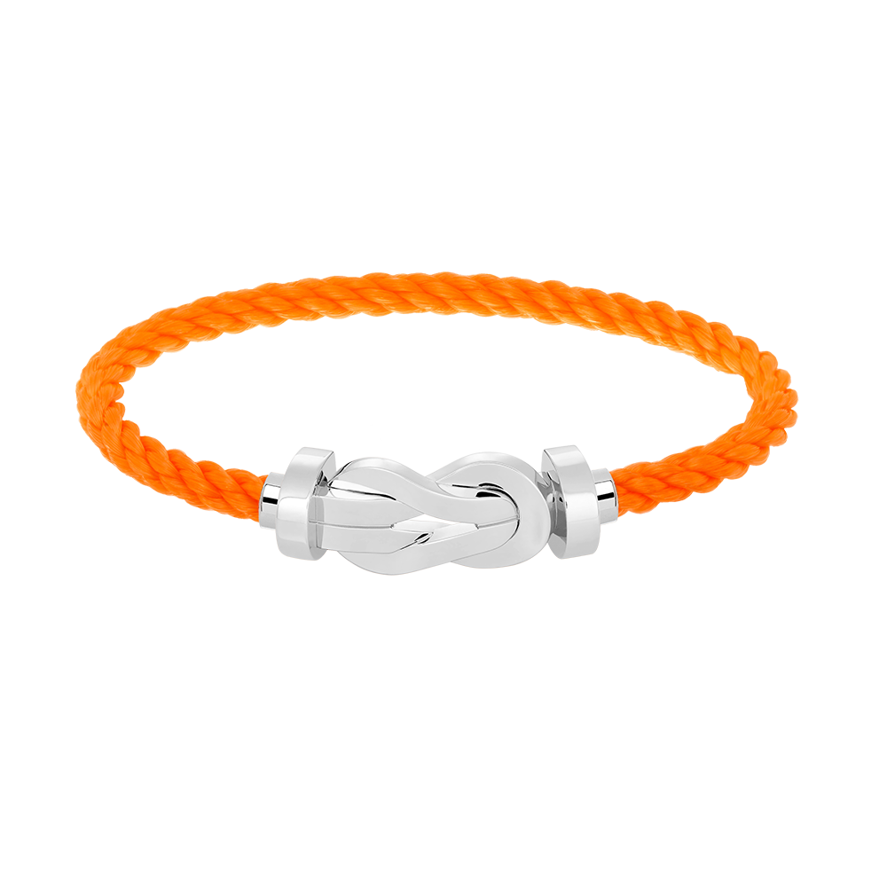 [⭐Seralia]CHANCE LARGE 8 FIGURE BUCKLE NO DIAMOND BRACELET SILVER