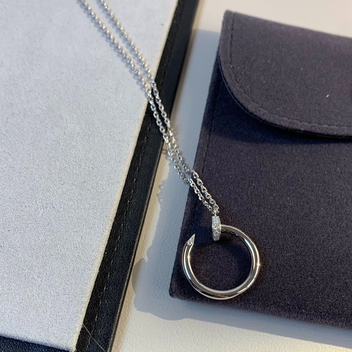 [⭐Seralia]JUSTE NECKLACE SILVER