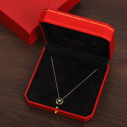 [⭐Seralia]AMULETTE GOLD MALACHITE NECKLACE