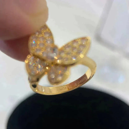 [⭐Seralia]BUTTERFLY DIAMOND RING