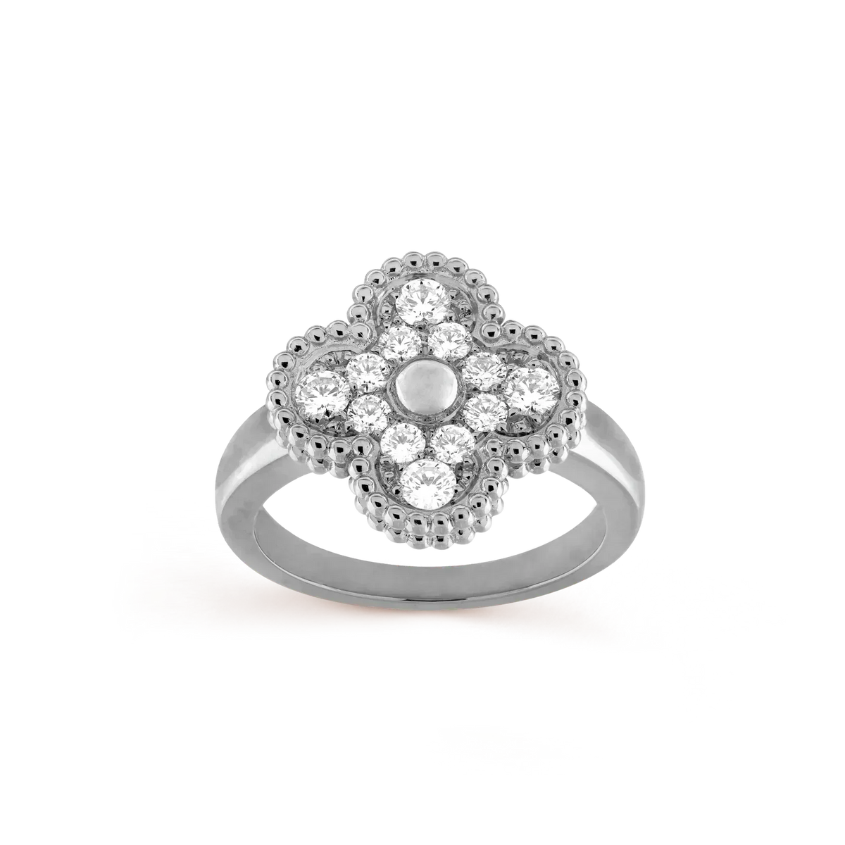 [⭐Seralia]CLOVER DIAMOND RING