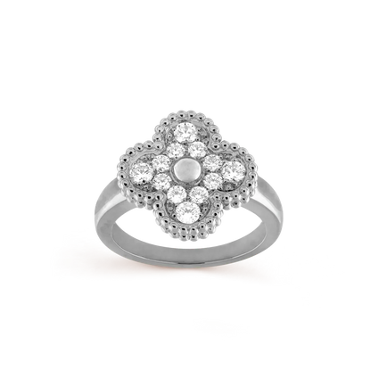 [⭐Seralia]CLOVER DIAMOND RING