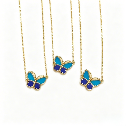 [⭐Seralia]  2026 NEW LUCKY BUTTERFLY 1 MOTIFS NECKLACE