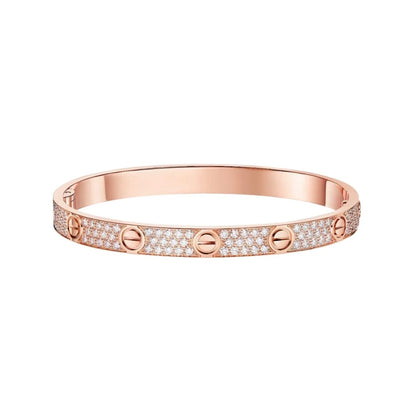 [⭐Seralia]LOVE BRACELET 6.1MM DIAMOND-PAVED