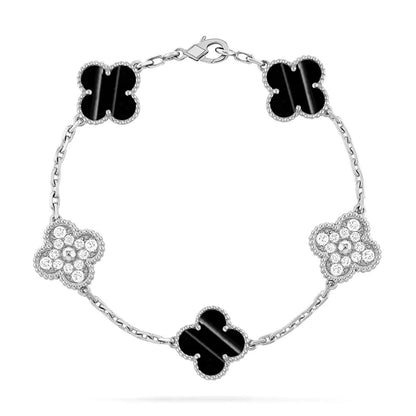 [⭐Seralia] CLOVER 5 MOTIF PULSAR STONE BRACELET COLLECTION