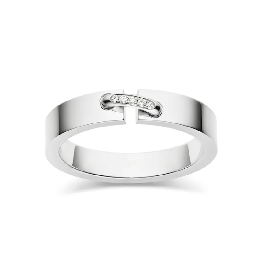 [⭐Seralia]ALLIANCE LIENS VIDENCE DIAMOND 4MM RING