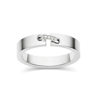 [⭐Seralia]ALLIANCE LIENS VIDENCE DIAMOND 4MM RING