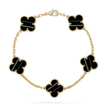 [⭐Seralia] CLOVER 5 MOTIF PULSAR STONE BRACELET COLLECTION