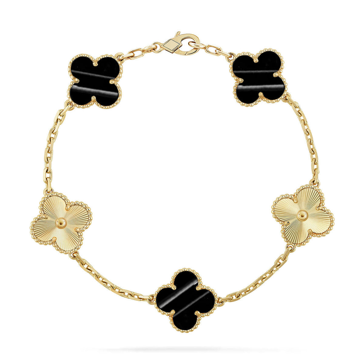 [⭐Seralia] CLOVER 5 MOTIF PULSAR STONE BRACELET COLLECTION