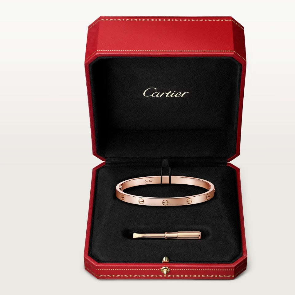 [⭐Seralia]LOVE BRACELET 4.8MM 4 DIAMONDS