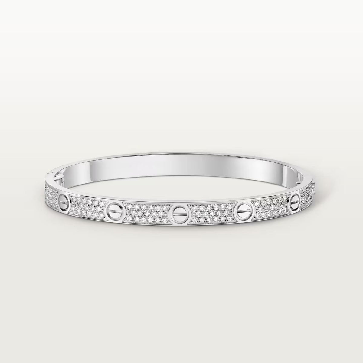 [⭐Seralia]LOVE BRACELET 4.8MM DIAMOND-PAVED