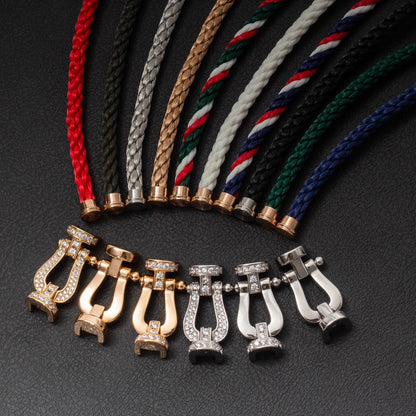 [⭐Seralia]FORCE LARGE HORSESHOE NO DIAMOND BRACELET GOLD