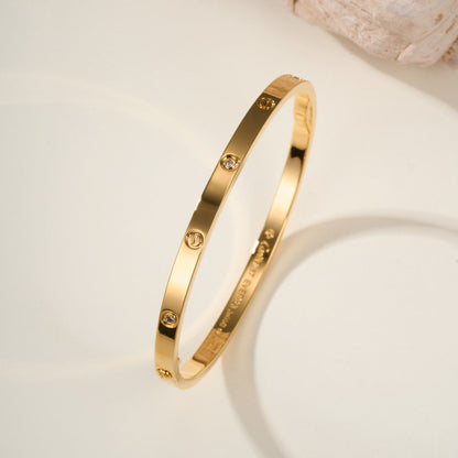 [⭐Seralia]LOVE BRACELET 3.65MM 6 DIAMONDS