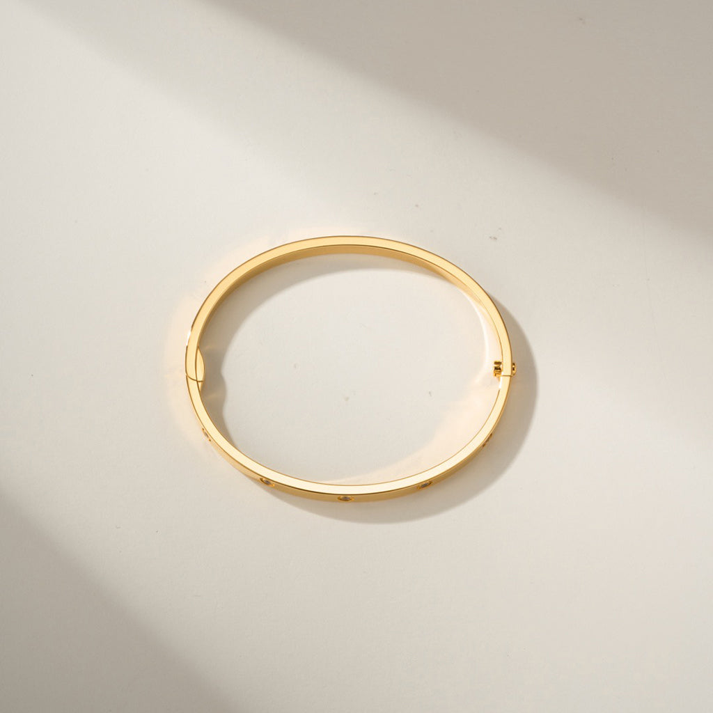 [⭐Seralia]LOVE BRACELET 3.65MM 10 DIAMONDS