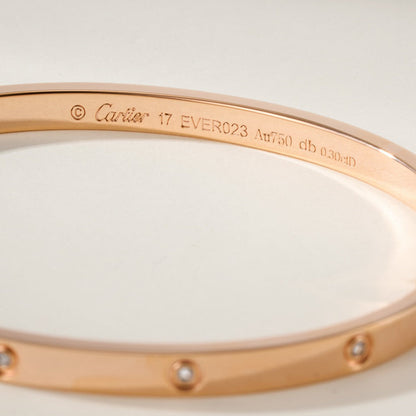 [⭐Seralia]LOVE BRACELET 3.65MM 10 DIAMONDS