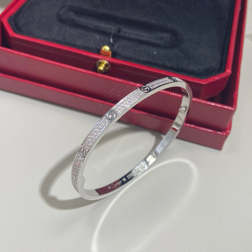 [⭐Seralia]LOVE BRACELET 3.65MM DIAMOND-PAVED