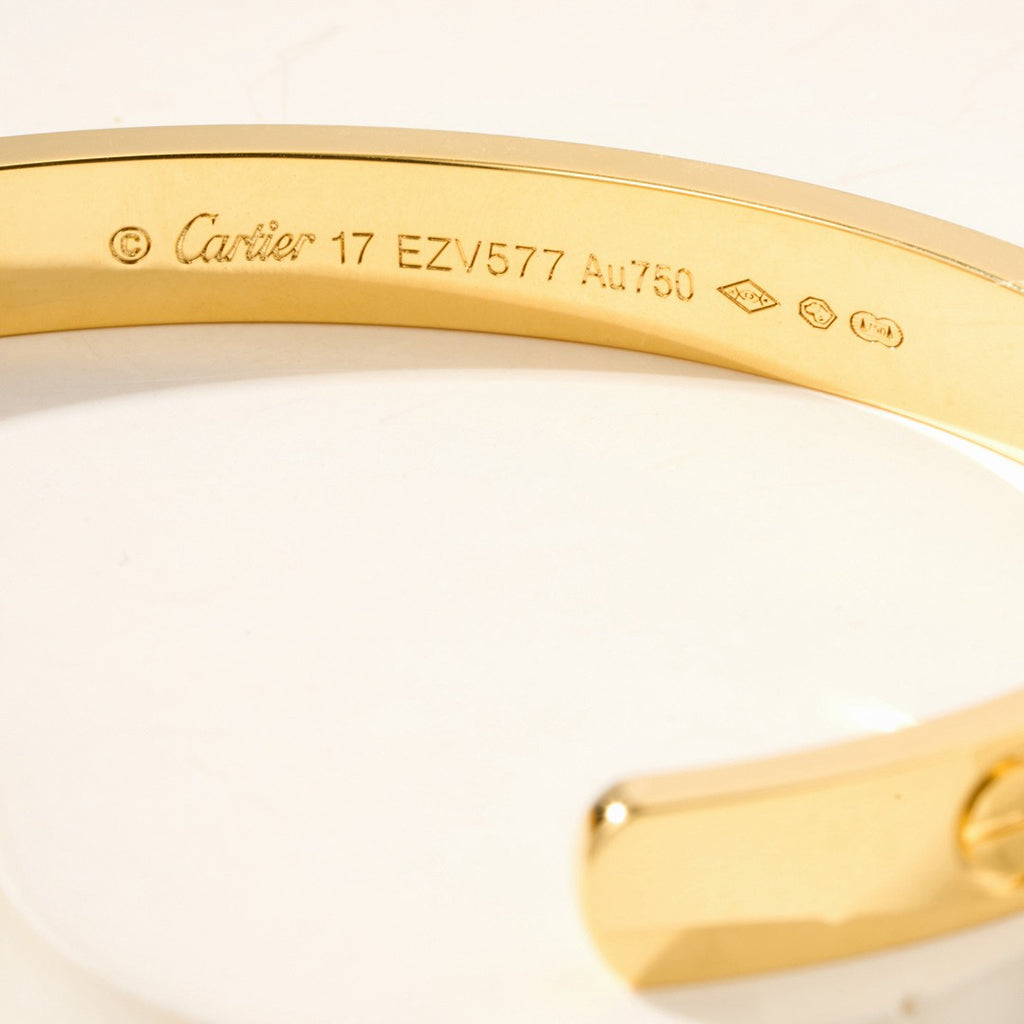 [⭐Seralia]LOVE BRACELET 6.1MM OPEN CUFF