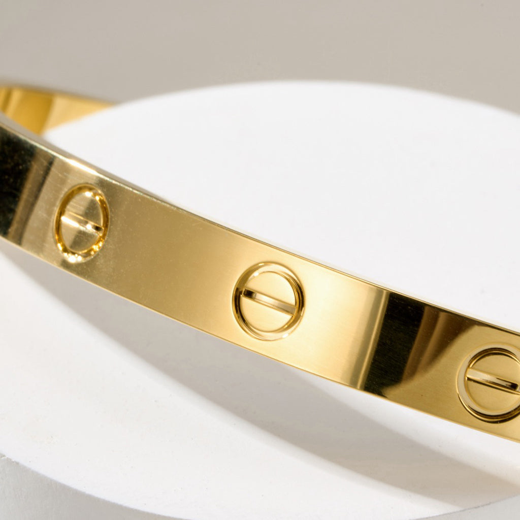 [⭐Seralia]LOVE BRACELET 6.1MM OPEN CUFF