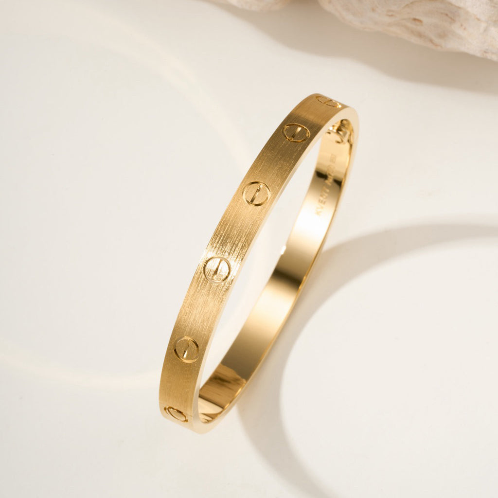 [⭐Seralia]LOVE BRACELET 6.1MM BRUSHED