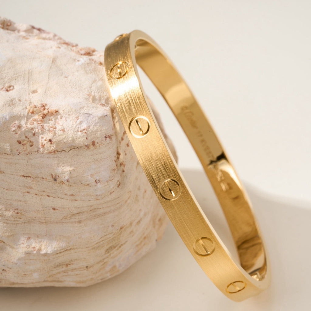 [⭐Seralia]LOVE BRACELET 6.1MM BRUSHED