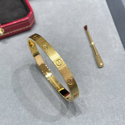 [⭐Seralia]LOVE BRACELET 6.1MM BRUSHED