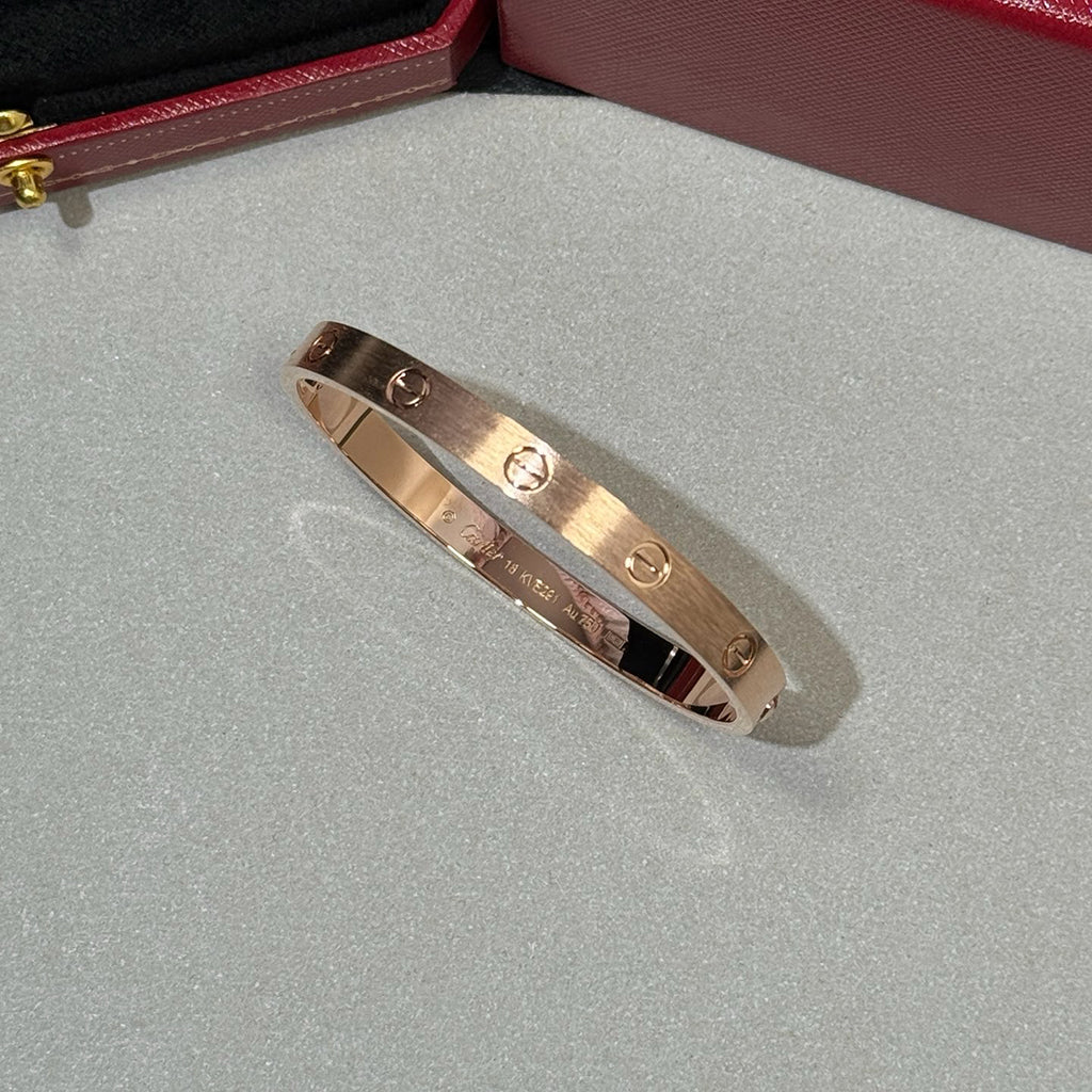 [⭐Seralia]LOVE BRACELET 6.1MM BRUSHED