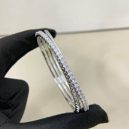 [⭐Seralia]ETINCELLE HALF-PAVED DIAMOND BRACELET