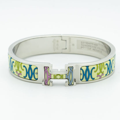 [⭐Seralia]H BRACELET BEIGE MULTICOLOR