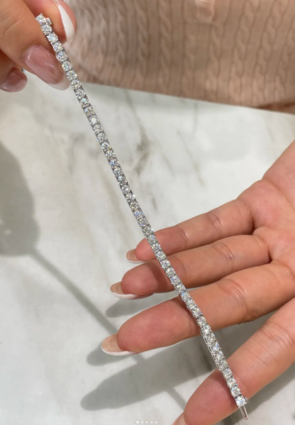 [⭐Seralia]  CLASSIC BASEBALL BRACELAT, 52 DIAMOND