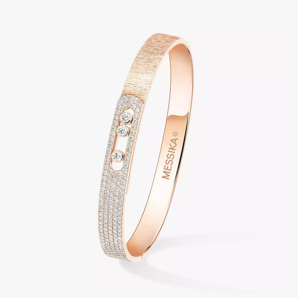 [⭐Seralia]Move Noa Ciselé half pavé bangle