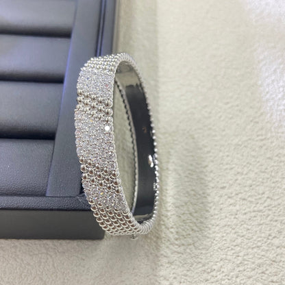 [⭐Seralia]  FIVE-ROW DIAMOND BRACELET