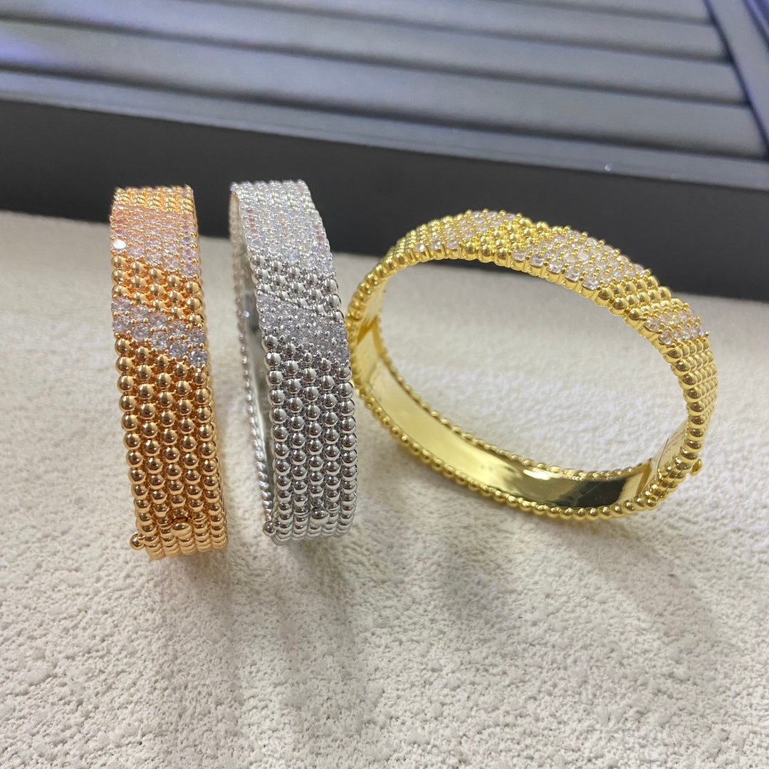 [⭐Seralia]  FIVE-ROW DIAMOND BRACELET