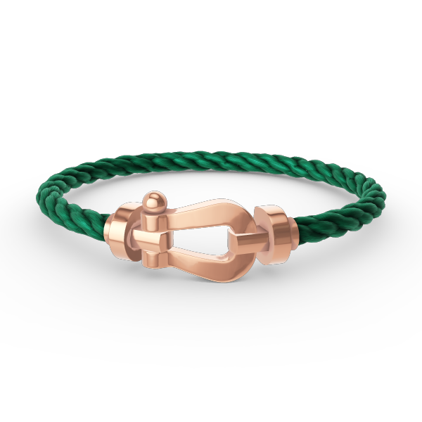 [⭐Seralia]FORCE LARGE HORSESHOE NO DIAMOND BRACELET ROSE GOLD