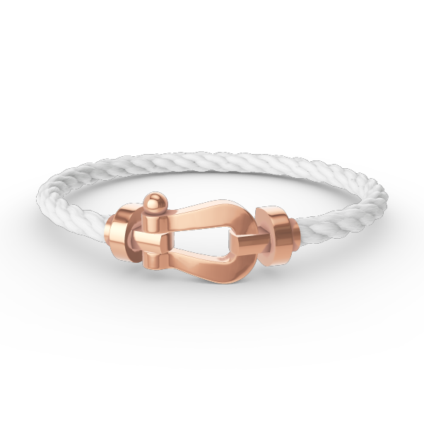 [⭐Seralia]FORCE LARGE HORSESHOE NO DIAMOND BRACELET ROSE GOLD