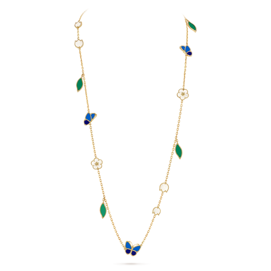 [⭐Seralia] 26 NEW CLOVER 15 MOTIFS LUCKY NECKLACE
