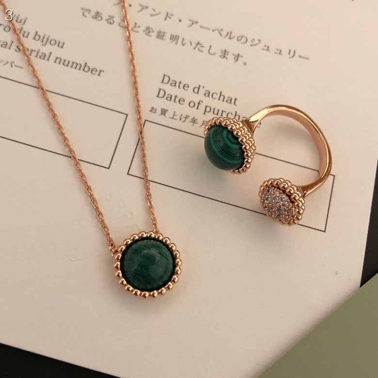 [⭐Seralia]PERLEE COULEURS DIAMOND ROSE GOLD BETWEEN THE FINGER RING