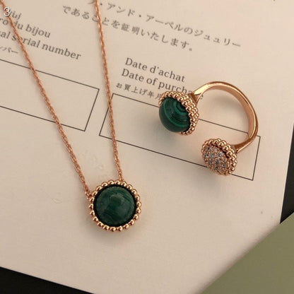 [⭐Seralia]PERLEE COULEURS DIAMOND ROSE GOLD BETWEEN THE FINGER RING